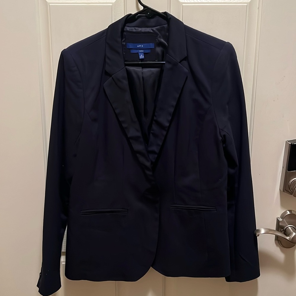 Apt 9 Tories Blazer sz 12 navy